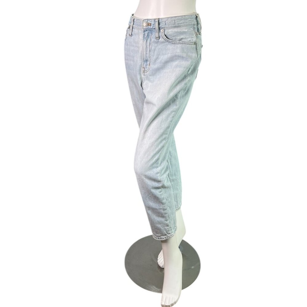 MADEWELL The Petite Curvy Perfect Vintage Jean Fitzgerald Wash Hi Rise $128 27P